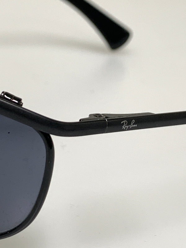 【中古品】【メンズ/レディース】 RAY-BAN レイバン OLYMPIAN I DELUXE RB3119 オリンピアン アイ デラックス サングラス 62□19-120 アクセサリー 203-260927-em-44-min カラー：ブラック 万代Net店