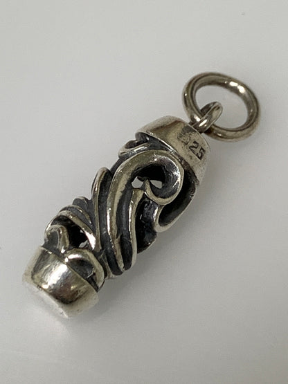 【中古品】【メンズ/レディース】 USED ユーズド SV925 ROLLER PENDANT TOP シルバー925 ローラー ペンダント トップ 円柱状 アクセサリー ジュエリー 193-260927-em-41-min カラー：シルバー 万代Net店