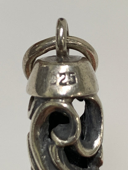 【中古品】【メンズ/レディース】 USED ユーズド SV925 ROLLER PENDANT TOP シルバー925 ローラー ペンダント トップ 円柱状 アクセサリー ジュエリー 193-260927-em-41-min カラー：シルバー 万代Net店
