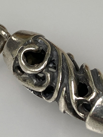 【中古品】【メンズ/レディース】 USED ユーズド SV925 ROLLER PENDANT TOP シルバー925 ローラー ペンダント トップ 円柱状 アクセサリー ジュエリー 193-260927-em-41-min カラー：シルバー 万代Net店
