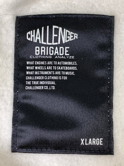 【中古品】【メンズ】 CHALLENGER チャレンジャー COLLEGE LOGO C/N FLEECE カレッジロゴ クルーネック フリース メンズ トップス プルオーバー 142-260925-em-38-min サイズ：XL カラー：アイボリー 万代Net店