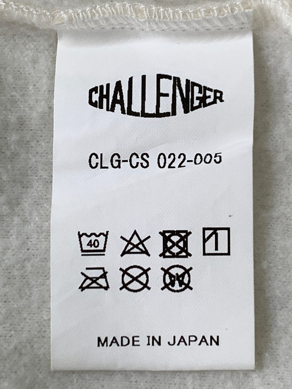 【中古品】【メンズ】 CHALLENGER チャレンジャー COLLEGE LOGO C/N FLEECE カレッジロゴ クルーネック フリース メンズ トップス プルオーバー 142-260925-em-38-min サイズ：XL カラー：アイボリー 万代Net店