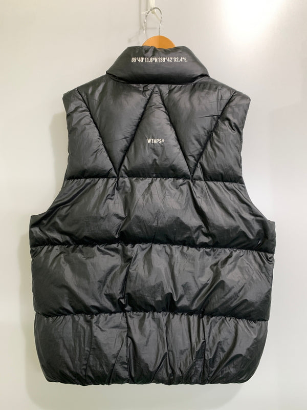 【現状渡し品】【メンズ】 WTAPS ダブルタップス BIVOUAC VEST 222BRDT-JKM01 ビバーク ベスト ミリタリー アウトドア 中綿 メンズ アウター 142-260925-em-22-min サイズ：04 カラー：ブラック 万代Net店