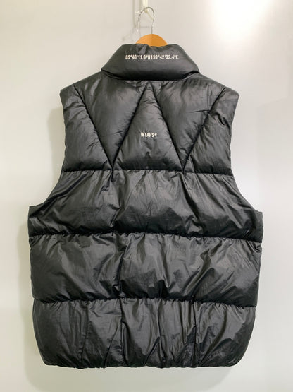 【現状渡し品】【メンズ】 WTAPS ダブルタップス BIVOUAC VEST 222BRDT-JKM01 ビバーク ベスト ミリタリー アウトドア 中綿 メンズ アウター 142-260925-em-22-min サイズ：04 カラー：ブラック 万代Net店