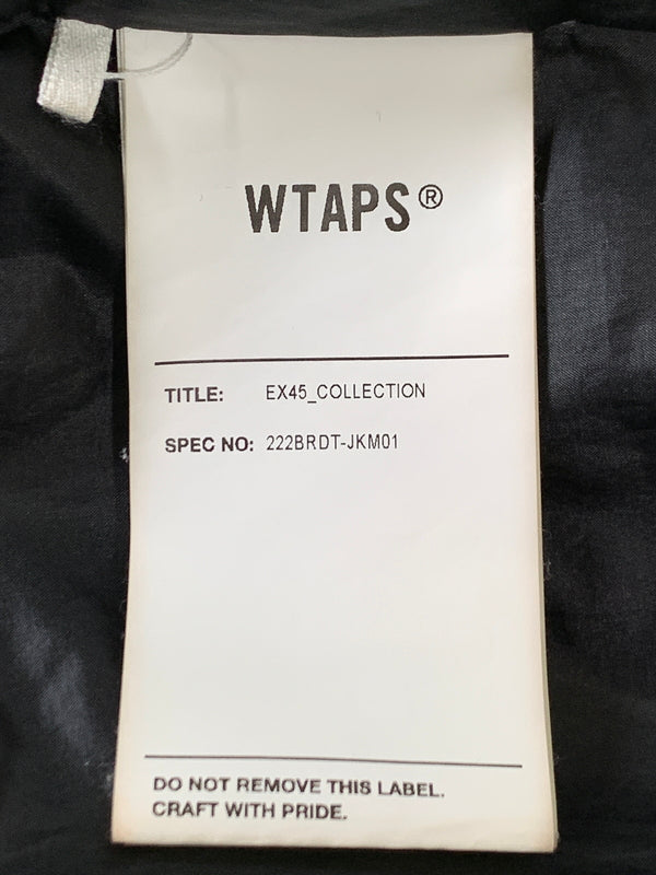 【現状渡し品】【メンズ】 WTAPS ダブルタップス BIVOUAC VEST 222BRDT-JKM01 ビバーク ベスト ミリタリー アウトドア 中綿 メンズ アウター 142-260925-em-22-min サイズ：04 カラー：ブラック 万代Net店