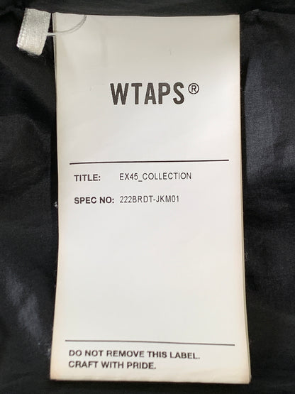 【現状渡し品】【メンズ】 WTAPS ダブルタップス BIVOUAC VEST 222BRDT-JKM01 ビバーク ベスト ミリタリー アウトドア 中綿 メンズ アウター 142-260925-em-22-min サイズ：04 カラー：ブラック 万代Net店