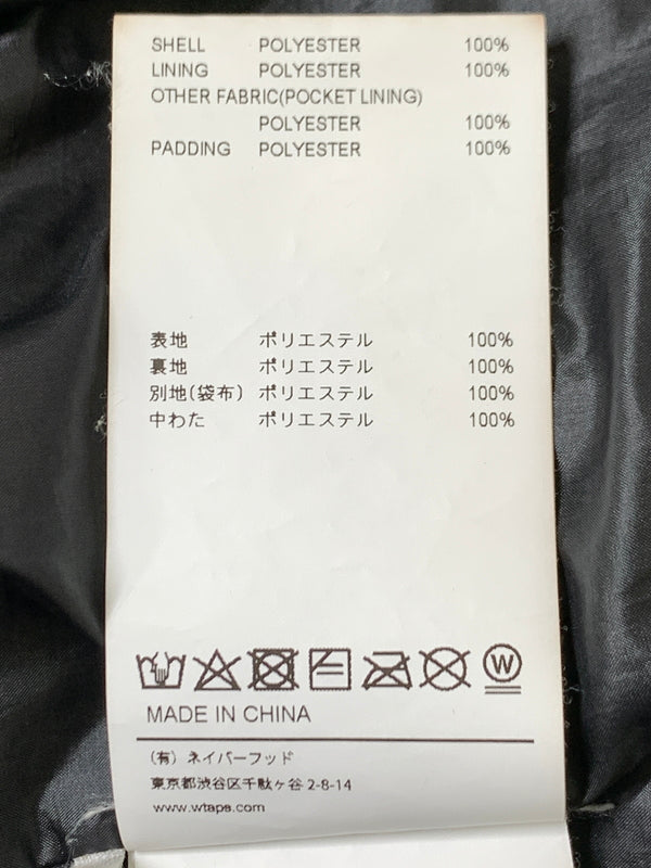 【現状渡し品】【メンズ】 WTAPS ダブルタップス BIVOUAC VEST 222BRDT-JKM01 ビバーク ベスト ミリタリー アウトドア 中綿 メンズ アウター 142-260925-em-22-min サイズ：04 カラー：ブラック 万代Net店