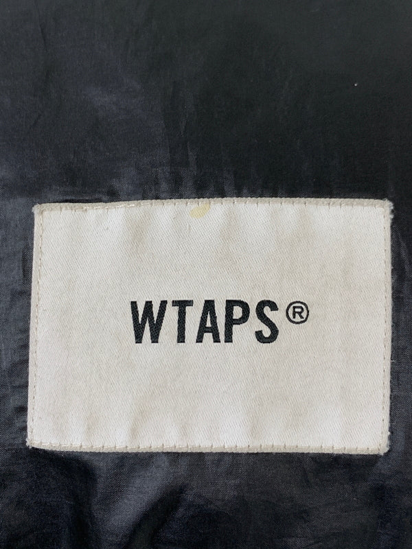 【現状渡し品】【メンズ】 WTAPS ダブルタップス BIVOUAC VEST 222BRDT-JKM01 ビバーク ベスト ミリタリー アウトドア 中綿 メンズ アウター 142-260925-em-22-min サイズ：04 カラー：ブラック 万代Net店