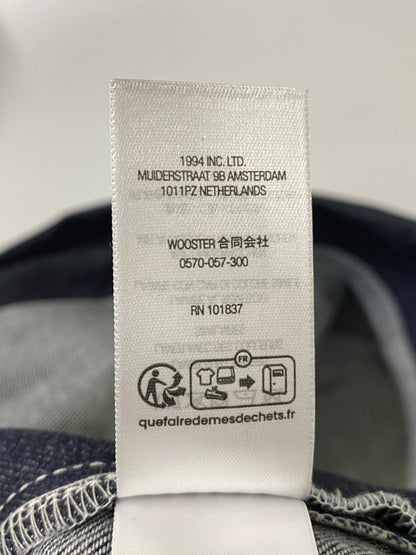 【中古品】【メンズ】 SUPREME シュプリーム 25SS PANELED STRIPE BAGGY JEAN RIGID INDIGO パネルド ストライプ バギージーン ボトムス 149-260926-zi-27-min サイズ：34 カラー：インディゴ 万代Net店