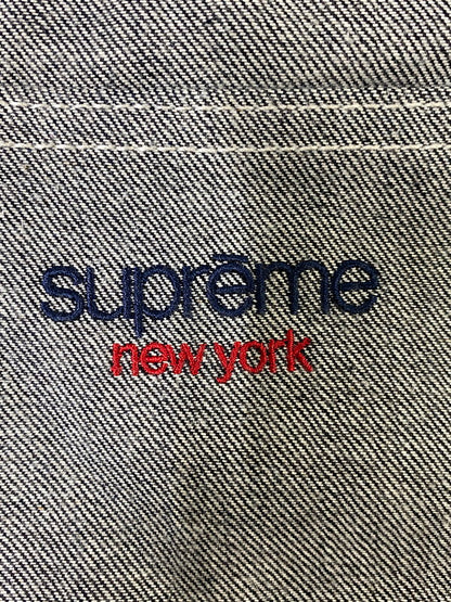 【中古品】【メンズ】 SUPREME シュプリーム 25SS PANELED STRIPE BAGGY JEAN RIGID INDIGO パネルド ストライプ バギージーン ボトムス 149-260926-zi-27-min サイズ：34 カラー：インディゴ 万代Net店