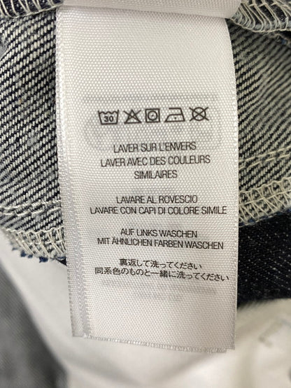 【中古品】【メンズ】 SUPREME シュプリーム 25SS PANELED STRIPE BAGGY JEAN RIGID INDIGO パネルド ストライプ バギージーン ボトムス 149-260926-zi-27-min サイズ：34 カラー：インディゴ 万代Net店