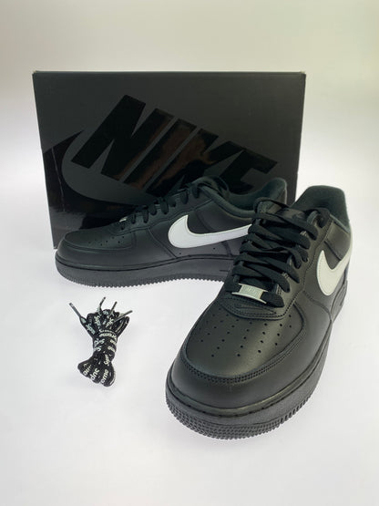 【中古品】【メンズ】 NIKE ナイキ × SUPREME シュプリーム AIR FORCE 1 LOW CU9225-002 エアフォース1 ロー スニーカー シューズ 靴 160-260927-em-01-min サイズ：27.0cm カラー：BLACK WHITE 万代Net店