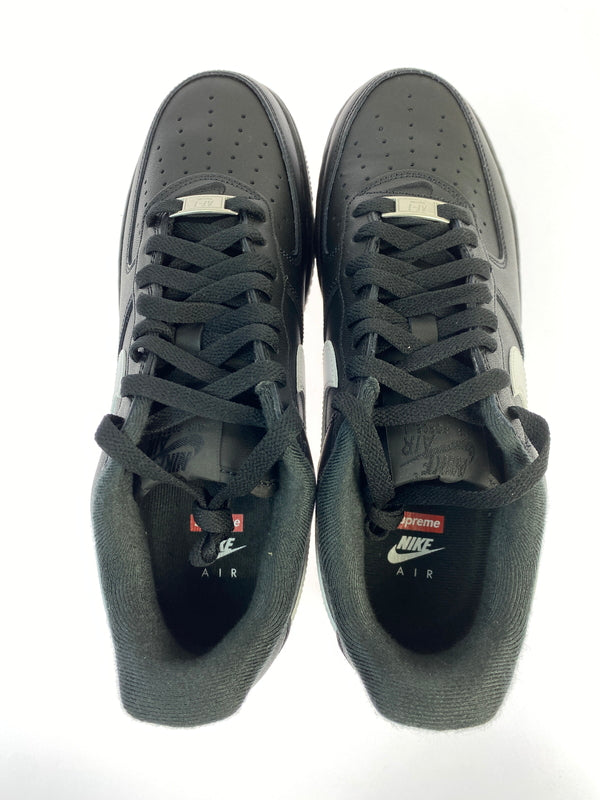 【中古品】【メンズ】 NIKE ナイキ × SUPREME シュプリーム AIR FORCE 1 LOW CU9225-002 エアフォース1 ロー スニーカー シューズ 靴 160-260927-em-01-min サイズ：27.0cm カラー：BLACK WHITE 万代Net店