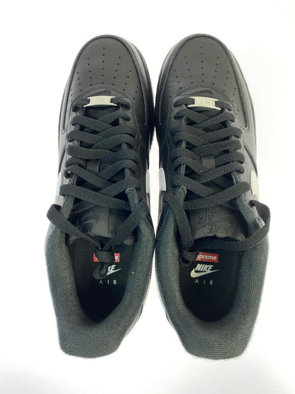 【中古品】【メンズ】 NIKE ナイキ × SUPREME シュプリーム AIR FORCE 1 LOW CU9225-002 エアフォース1 ロー スニーカー シューズ 靴 160-260927-em-01-min サイズ：27.0cm カラー：BLACK WHITE 万代Net店