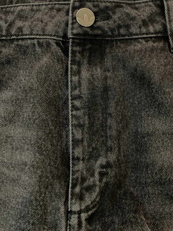 【中古品】【メンズ】 ADIDAS アディダス ADILENIUM SEASON3 ZIP WASHED DENIM アディレニウム シーズンスリー ジップ ウォッシュド デニム JX9211 ジーパン ボトムス 159-260929-hu-19-min サイズ：33 カラー：ブラック 万代Net店