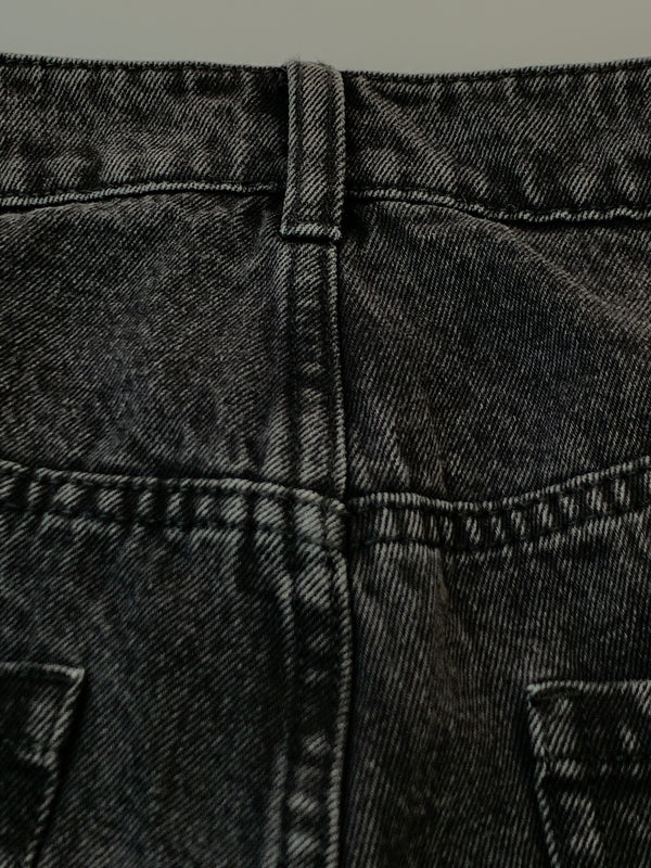 【中古品】【メンズ】 ADIDAS アディダス ADILENIUM SEASON3 ZIP WASHED DENIM アディレニウム シーズンスリー ジップ ウォッシュド デニム JX9211 ジーパン ボトムス 159-260929-hu-19-min サイズ：33 カラー：ブラック 万代Net店