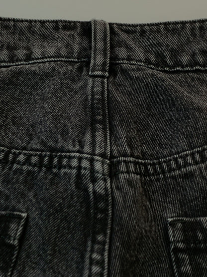 【中古品】【メンズ】 ADIDAS アディダス ADILENIUM SEASON3 ZIP WASHED DENIM アディレニウム シーズンスリー ジップ ウォッシュド デニム JX9211 ジーパン ボトムス 159-260929-hu-19-min サイズ：33 カラー：ブラック 万代Net店