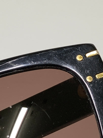 【中古品】【メンズ/レディース】 CHRISTIAN DIOR クリスチャンディオール S7F LOGO SUNGLASSES ロゴ サングラス 58□15-145 スクエアシェイプ 182-260927-em-43-min カラー：ブラック/ブラウン 万代Net店