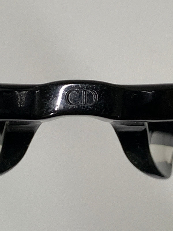 【中古品】【メンズ/レディース】 CHRISTIAN DIOR クリスチャンディオール S7F LOGO SUNGLASSES ロゴ サングラス 58□15-145 スクエアシェイプ 182-260927-em-43-min カラー：ブラック/ブラウン 万代Net店