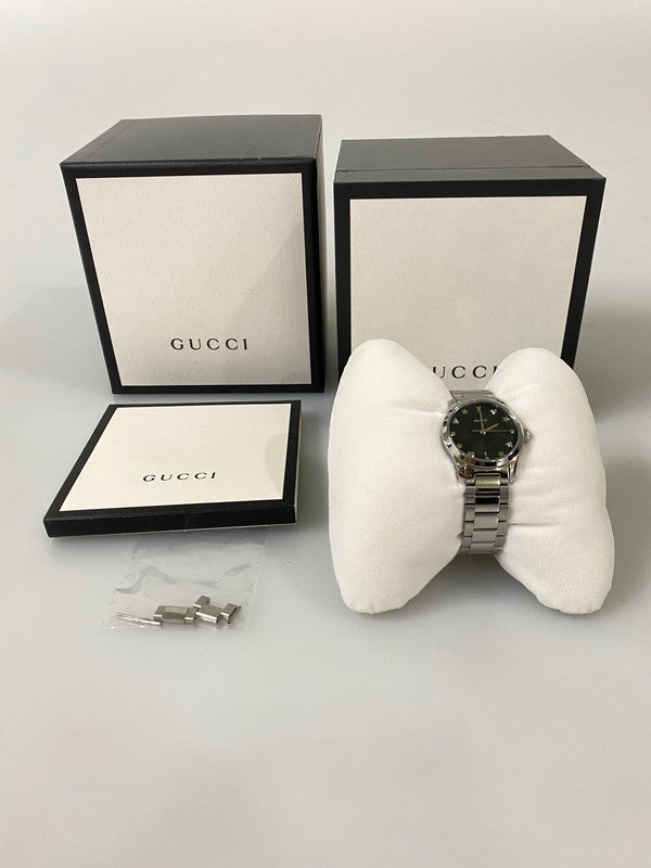 【中古品】【メンズ】 GUCCI グッチ G-TIMELESS ジー タイムレス 561365 腕時計 197-261008-KS-19-min カラー：シルバー 万代Net店
