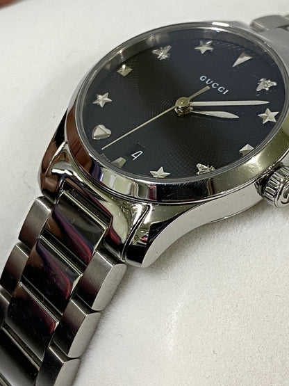 【中古品】【メンズ】 GUCCI グッチ G-TIMELESS ジー タイムレス 561365 腕時計 197-261008-KS-19-min カラー：シルバー 万代Net店