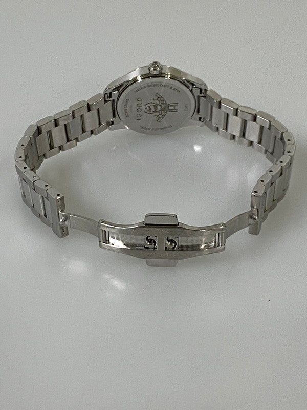 【中古品】【メンズ】 GUCCI グッチ G-TIMELESS ジー タイムレス 561365 腕時計 197-261008-KS-19-min カラー：シルバー 万代Net店