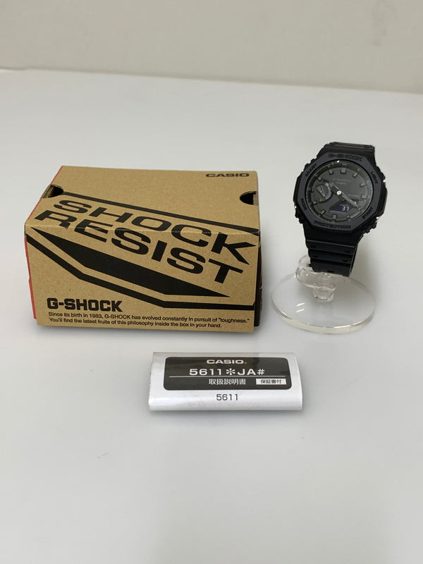 【中古品】【メンズ】 G-SHOCK ジーショック クウォーツウォッチ GA-2100 腕時計 カシオ 196-260927-em-34-min カラー：ブラック 万代Net店