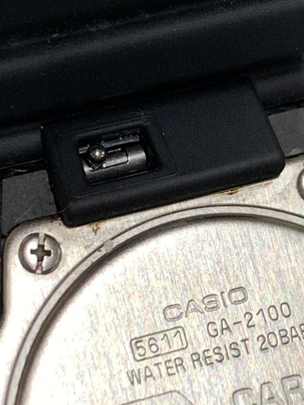 【中古品】【メンズ】 G-SHOCK ジーショック クウォーツウォッチ GA-2100 腕時計 カシオ 196-260927-em-34-min カラー：ブラック 万代Net店