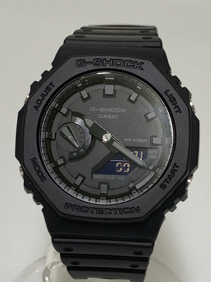 【中古品】【メンズ】 G-SHOCK ジーショック クウォーツウォッチ GA-2100 腕時計 カシオ 196-260927-em-34-min カラー：ブラック 万代Net店