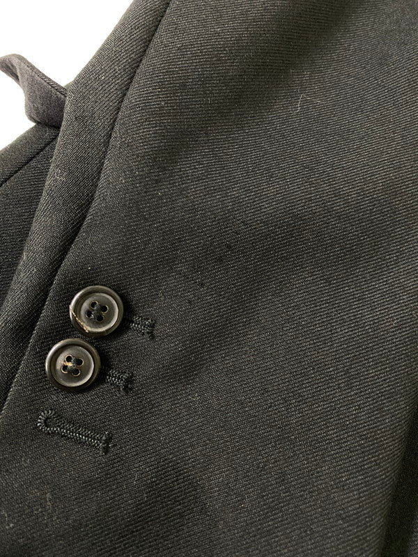 【中古品】【メンズ】 MAISON MARTIN MARGIELA メゾン マルジェラ ここのえ期 SET UP SUIT セットアップ スーツ 141-260926-zi-03-min サイズ：46 カラー：ブラック 万代Net店