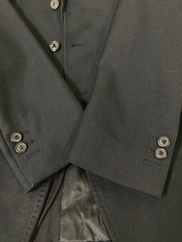 【中古品】【メンズ】 MAISON MARTIN MARGIELA メゾン マルジェラ ここのえ期 SET UP SUIT セットアップ スーツ 141-260926-zi-03-min サイズ：46 カラー：ブラック 万代Net店