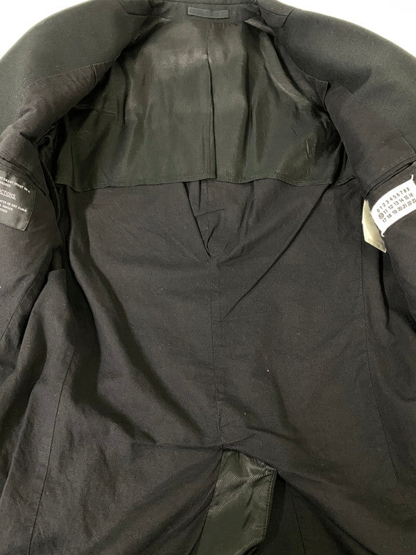 【中古品】【メンズ】 MAISON MARTIN MARGIELA メゾン マルジェラ ここのえ期 SET UP SUIT セットアップ スーツ 141-260926-zi-03-min サイズ：46 カラー：ブラック 万代Net店