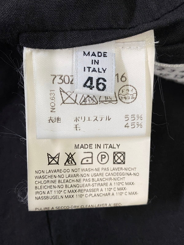 【中古品】【メンズ】 MAISON MARTIN MARGIELA メゾン マルジェラ ここのえ期 SET UP SUIT セットアップ スーツ 141-260926-zi-03-min サイズ：46 カラー：ブラック 万代Net店