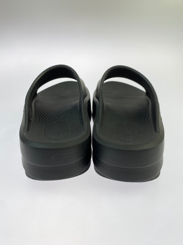 【中古品】【レディース】 OOFOS ウーフォス OOMEGA OOAHH ウーメガ ウーアー 厚底 リカバリー サンダル スライド型 靴 シューズ 167-260927-em-19-min サイズ：24.0cm カラー：ブラック 万代Net店