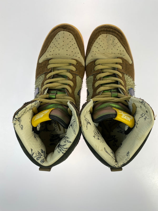 【現状渡し品】【メンズ】 NIKE ナイキ × CONCEPTS コンセプツ SB DUNK HIGH DUCK DC6887-200 SB ダンク ハイ ダック スニーカー 靴 シューズ コラボ 160-260927-em-02-min サイズ：27.0cm カラー：ブラウン系 万代Net店