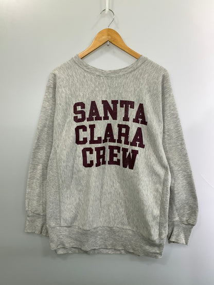 【現状渡し品】【メンズ】 CHAMPION チャンピオン 80's REVERSE WEAVE SWEATSHIRT SANTA CLARA CREW 80年代 リバースウィーブ スウェットシャツ トレーナー トップス 146-260930-yn-28-min サイズ：XL カラー：グレー 万代Net店