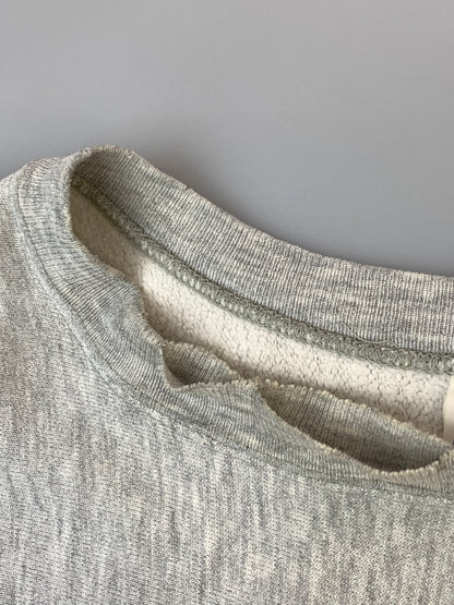 【現状渡し品】【メンズ】 CHAMPION チャンピオン 80's REVERSE WEAVE SWEATSHIRT SANTA CLARA CREW 80年代 リバースウィーブ スウェットシャツ トレーナー トップス 146-260930-yn-28-min サイズ：XL カラー：グレー 万代Net店