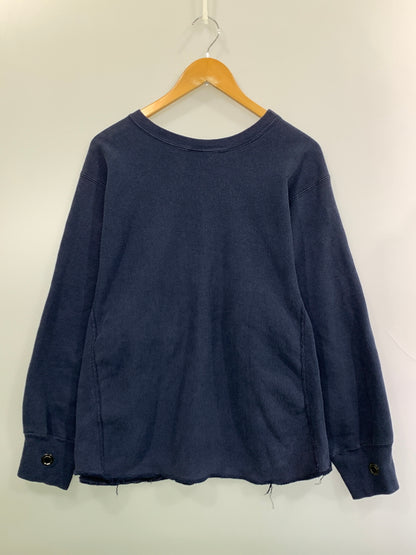 【現状渡し品】【メンズ】 CHAMPION チャンピオン 80'S REVERSE WEAVE SWEAT "ST.OLAF" リバースウィーブ セント・オラフ・カレッジ スウェット 146-261003-ta-13-min サイズ：XL カラー：ネイビー 万代Net店