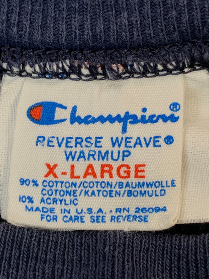 【現状渡し品】【メンズ】 CHAMPION チャンピオン 80'S REVERSE WEAVE SWEAT "ST.OLAF" リバースウィーブ セント・オラフ・カレッジ スウェット 146-261003-ta-13-min サイズ：XL カラー：ネイビー 万代Net店