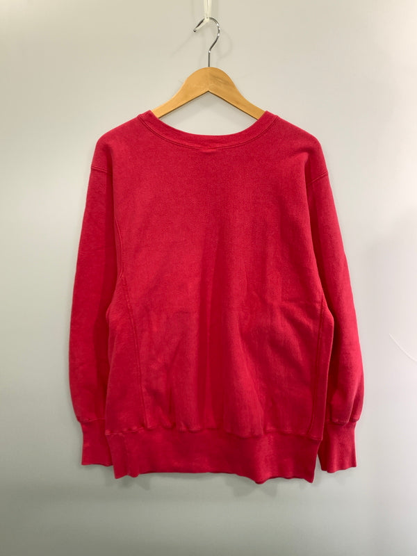 【中古品】【メンズ】 CHAMPION チャンピオン 90's REVERSE WEAVE SWEATSHIRT CAL LUTHERAN 90年代 リバースウィーブ スウェットシャツ トレーナー トップス 146-260930-yn-29-min サイズ：L カラー：ピンク 万代Net店