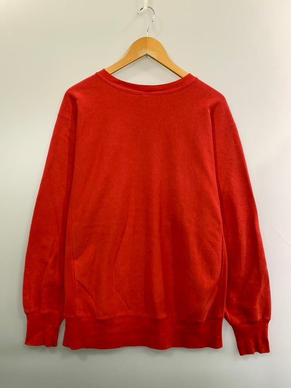 【現状渡し品】【メンズ】 CHAMPION チャンピオン 90's REVERSE WEAVE SWEATSHIRT 90年代 リバースウィーブ スウェットシャツ トップス 146-260930-yn-32-min サイズ：XL カラー：レッド 万代Net店