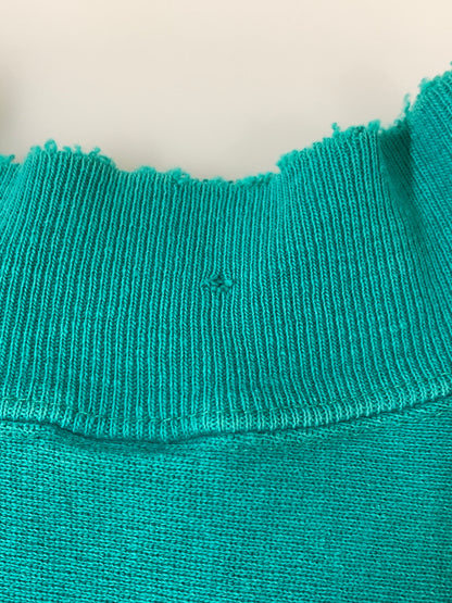 【現状渡し品】【メンズ】 CHAMPION チャンピオン 90'S REVERSE WEAVE SWEATSHIRT POCKET リバースウィーブ スウェットシャツ ポケット 90年代 ヴィンテージ メンズ トップス トレーナー 長袖 146-261002-em-15-min サイズ：XL カラー：ターコイズブルー 万代Net店