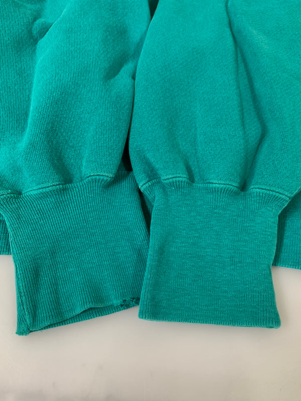 【現状渡し品】【メンズ】 CHAMPION チャンピオン 90'S REVERSE WEAVE SWEATSHIRT POCKET リバースウィーブ スウェットシャツ ポケット 90年代 ヴィンテージ メンズ トップス トレーナー 長袖 146-261002-em-15-min サイズ：XL カラー：ターコイズブルー 万代Net店