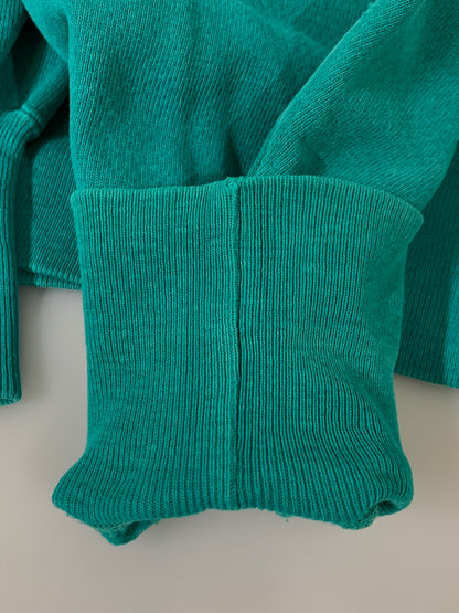 【現状渡し品】【メンズ】 CHAMPION チャンピオン 90'S REVERSE WEAVE SWEATSHIRT POCKET リバースウィーブ スウェットシャツ ポケット 90年代 ヴィンテージ メンズ トップス トレーナー 長袖 146-261002-em-15-min サイズ：XL カラー：ターコイズブルー 万代Net店