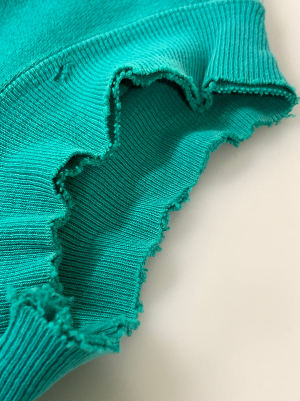 【現状渡し品】【メンズ】 CHAMPION チャンピオン 90'S REVERSE WEAVE SWEATSHIRT POCKET リバースウィーブ スウェットシャツ ポケット 90年代 ヴィンテージ メンズ トップス トレーナー 長袖 146-261002-em-15-min サイズ：XL カラー：ターコイズブルー 万代Net店