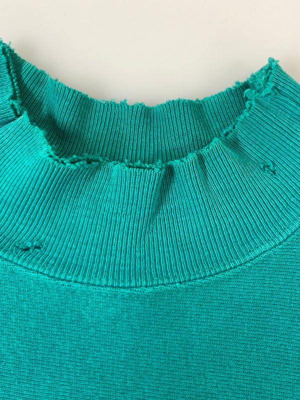 【現状渡し品】【メンズ】 CHAMPION チャンピオン 90'S REVERSE WEAVE SWEATSHIRT POCKET リバースウィーブ スウェットシャツ ポケット 90年代 ヴィンテージ メンズ トップス トレーナー 長袖 146-261002-em-15-min サイズ：XL カラー：ターコイズブルー 万代Net店