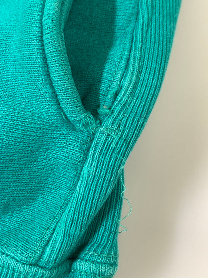 【現状渡し品】【メンズ】 CHAMPION チャンピオン 90'S REVERSE WEAVE SWEATSHIRT POCKET リバースウィーブ スウェットシャツ ポケット 90年代 ヴィンテージ メンズ トップス トレーナー 長袖 146-261002-em-15-min サイズ：XL カラー：ターコイズブルー 万代Net店