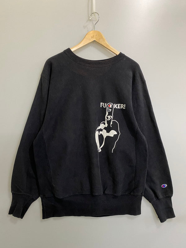 【中古品】【メンズ】 CHAMPION チャンピオン 90's REVERSE WEAVE SWEATSHIRT 90年代 リバースウィーブ スウェットシャツ トレーナー トップス 146-260930-yn-15-min サイズ：XL カラー：チャコールグレー 万代Net店