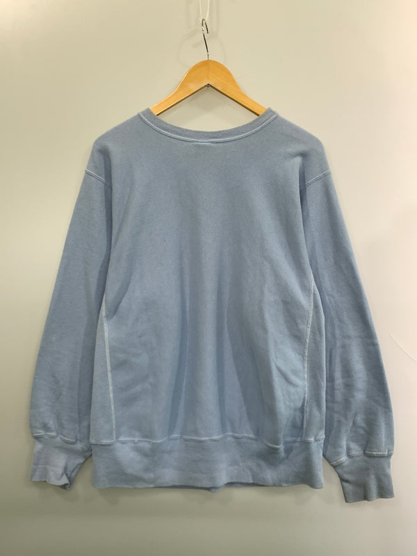 【中古品】【メンズ】 CHAMPION チャンピオン 90's REVERSE WEAVE SWEATSHIRT 90年代 リバースウィーブ スウェットシャツ トレーナー トップス 146-260930-yn-30-min サイズ：L カラー：ライトブルー 万代Net店