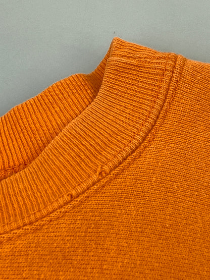 【中古品】【メンズ】 CHAMPION チャンピオン 90's REVERSE WEAVE SWEATSHIRT 90年代 リバースウィーブ スウェットシャツ トップス 146-260930-yn-31-min サイズ：XL カラー：オレンジ 万代Net店